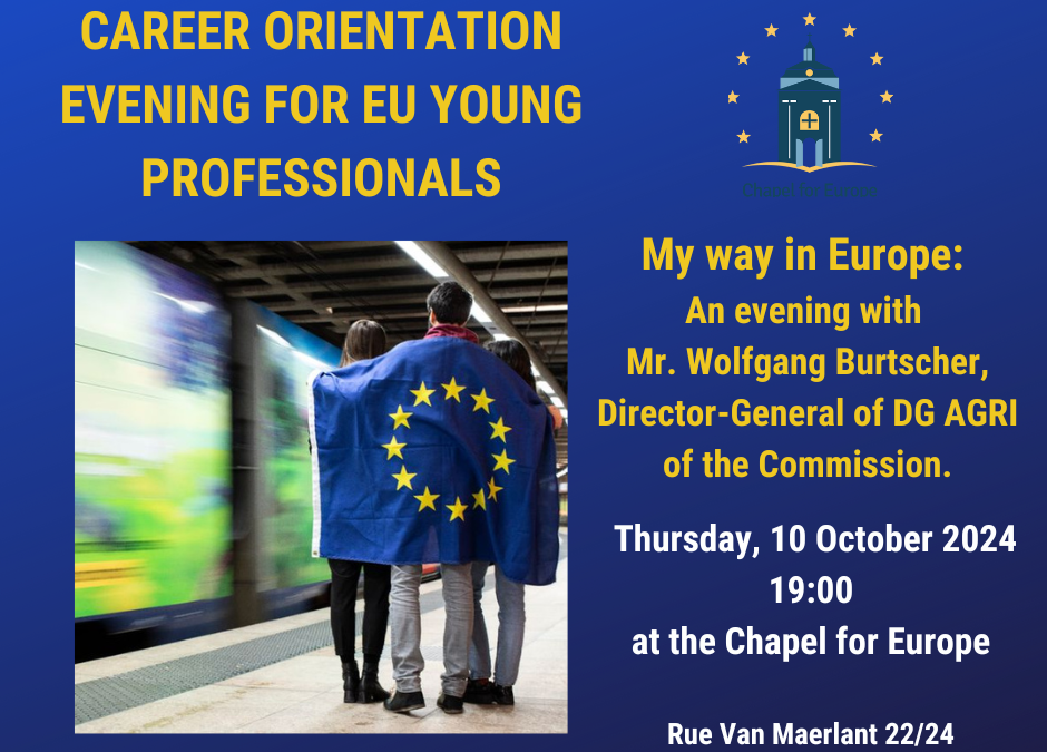 My way in Europe: Career orientation evening for EU Young Professionals