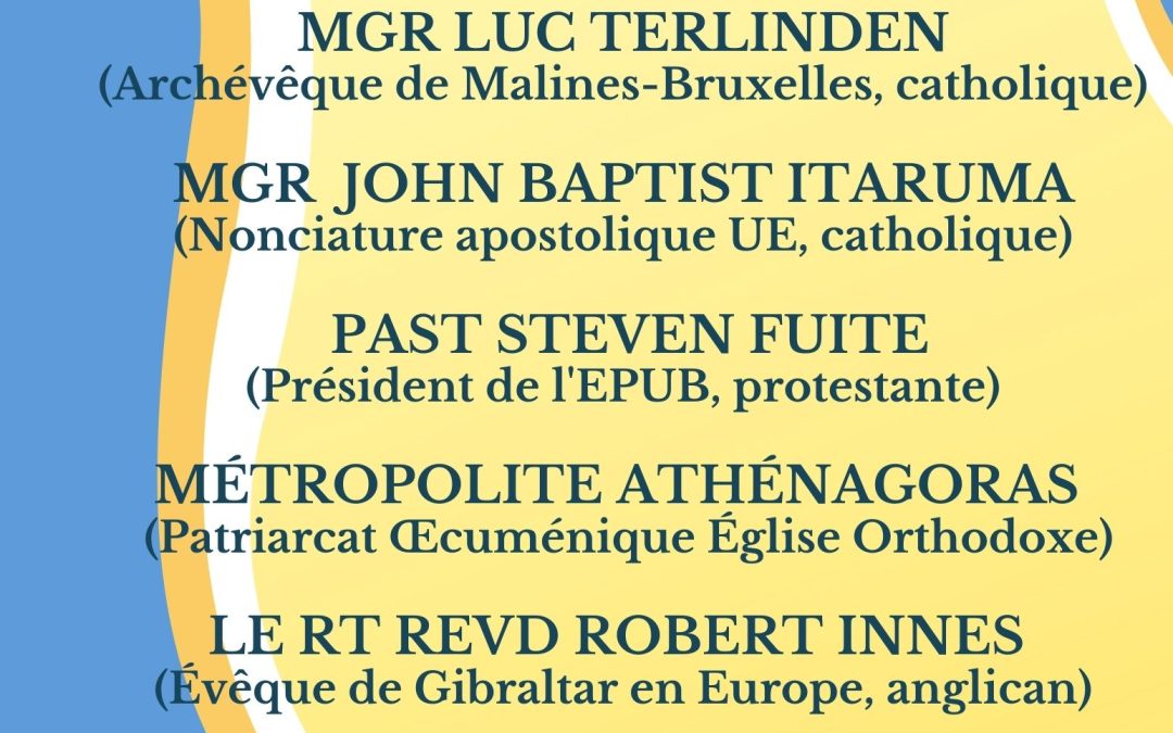 8.10.2024-19:00:  ECUMENICAL OPENING PRAYER / PRIÈRE ŒCUMÉNIQUE DE LA RENTRÉE