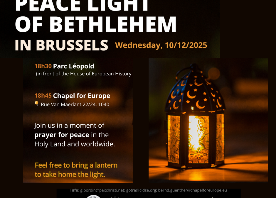 10.12. – 18:30 Peace Light of Bethlehem