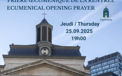 25.09. – 19:00 ECUMENICAL OPENING PRAYER 2026-2026
