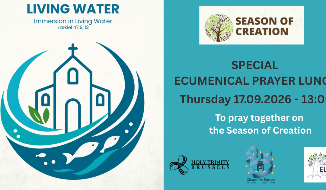 19.09- 13:00 Special Prayer Lunch – Season of Creation